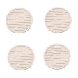 4Pcs   Set 10cm Round Thick Silicone Drink Coaster Non-Slip Heatproof Cup Mug Pad Mat Cheap