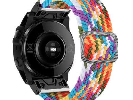 For Garmin Fenix 7   Epix   Instinct 2   Approach S62   Fenix 5 Nylon Strap 22mm Smart Watch Band with Buckle Cheap