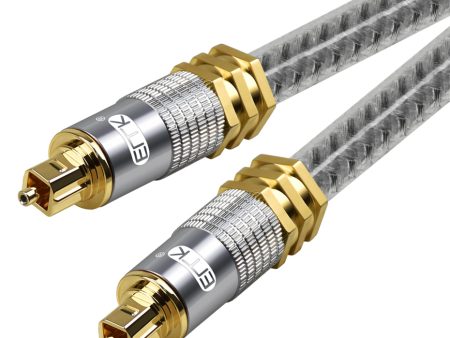 EMK YL-A 8m OD8.0mm SPDIF Digital Audio Optical Fiber Cord for Speaker Sound Bar TV Xbox Player Toslink Cable Online now