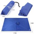 AOTU 3 In 1 Raincoat Backpack Rain Cover Cycling Rain Poncho Waterproof Outdoor Camping Tent Mat Fashion