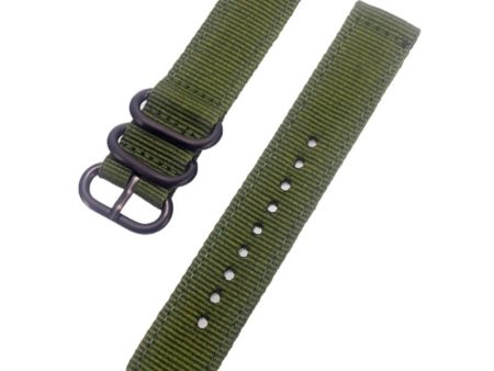 For Garmin Forerunner 255S   Venu 2S   Xiaomi Mi Watch Replacement Strap 18mm Nylon Watch Band with Round Buckle Sale