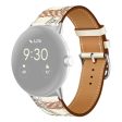 For Google Pixel Watch Genuine Leather Watch Band  Stainless Steel Buckle Replacement Strap Fashion