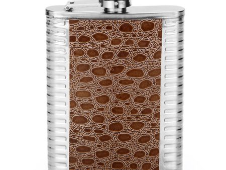 AOTU 8oz Portable Stainless Steel Hip Flask Whiskey Wine Pot (BPA Free, No FDA Certificate) on Sale