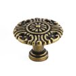 European Style Zinc Alloy Cabinet Pulls Handle 25mm Screw Antique Drawer Wardrobe Knob Pulls Cheap