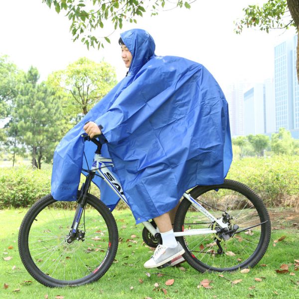 AOTU 3 In 1 Raincoat Backpack Rain Cover Cycling Rain Poncho Waterproof Outdoor Camping Tent Mat Fashion