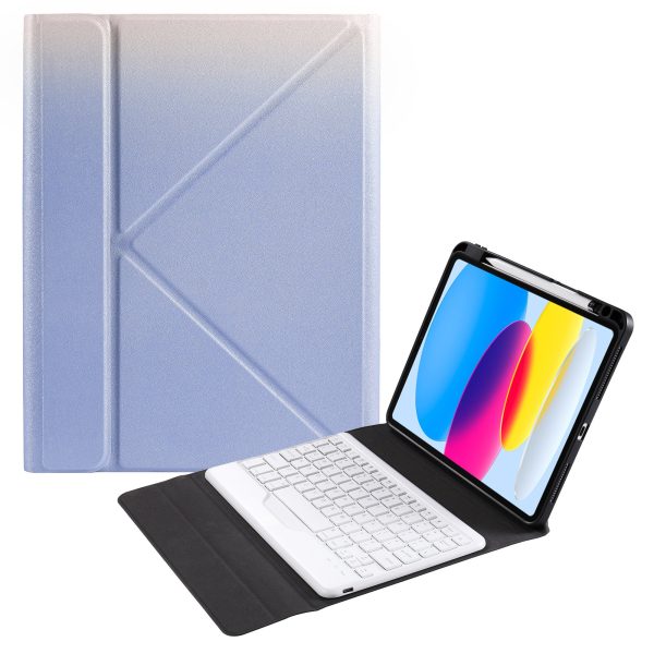 B10 For iPad 10.9 (2022) Bluetooth Keyboard Tablet Protective Case Stand Cover with Pen Slot Discount