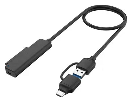 USB3.0   Type-C to SATA Converter 22Pin Hard Disk Connection Cable for Computer 2.5 inch Hard Disk HDD, SSD Easy Drive Cable Online