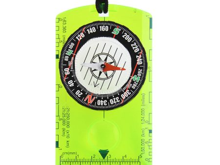 Outdoor Multifunctional Compass Map Scale with Strap for Hiking, Camping, Trekking Online Hot Sale